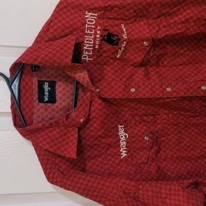 Men's wrangler Pendleton button down